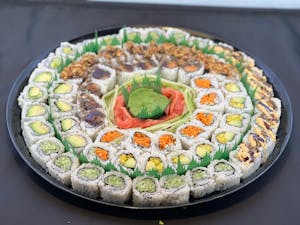 Order 8 Vegetable Roll Platter food online from Sushi Sakura store, Pikesville on bringmethat.com