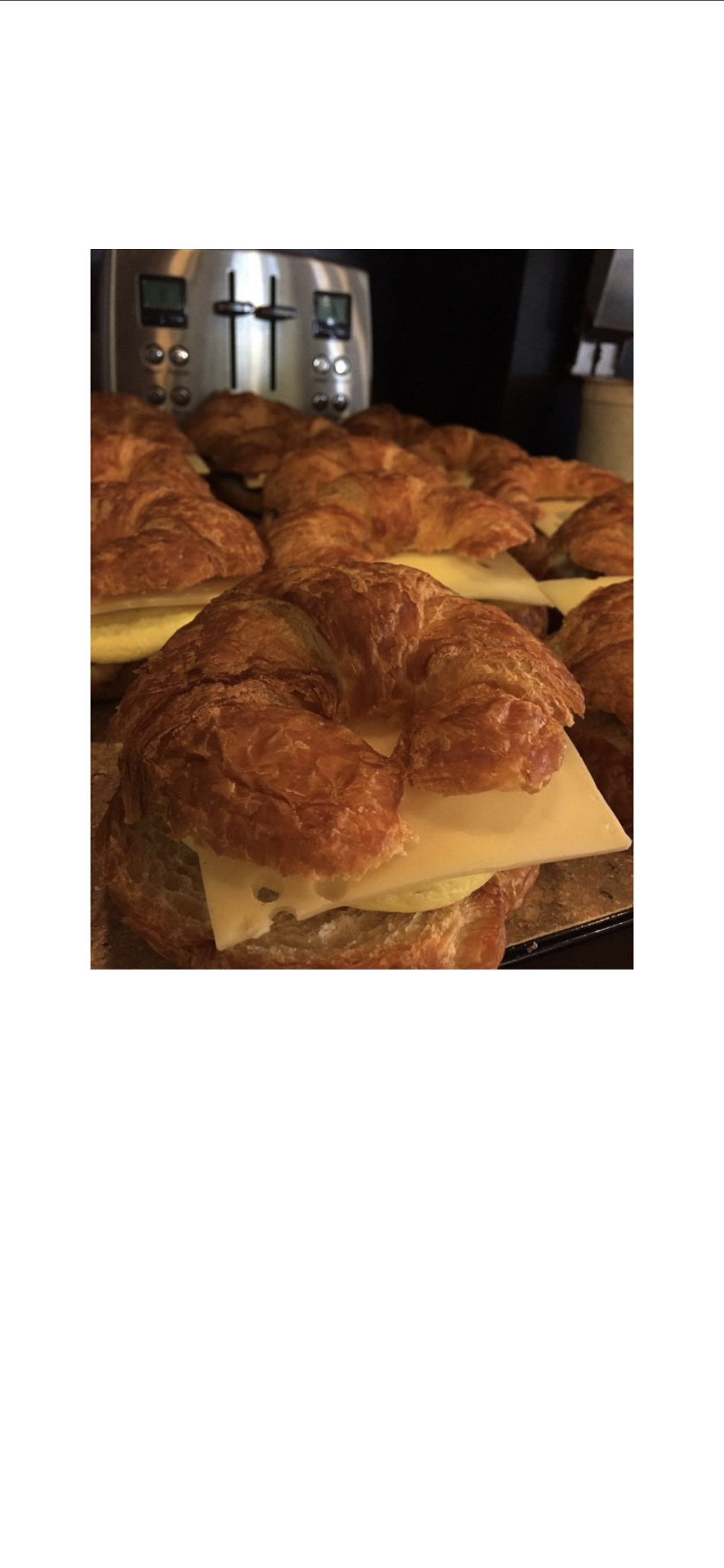 Order Croissant Sandwich food online from High Point Coffee store, West Jordan on bringmethat.com