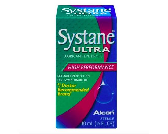 Order Systane Ultra High Performing Dry Eye Relief .33 oz food online from McLean Ave Pharmacy store, Yonkers on bringmethat.com