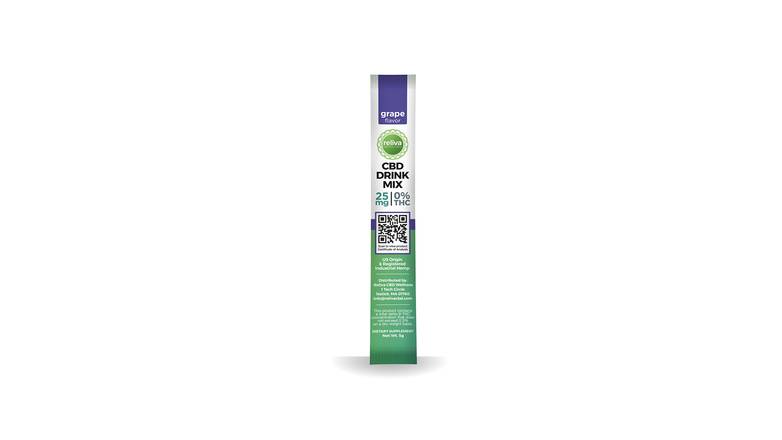 Order Reliva Cbd Grape Drink Mix food online from Trumbull Mobil store, Trumbull on bringmethat.com