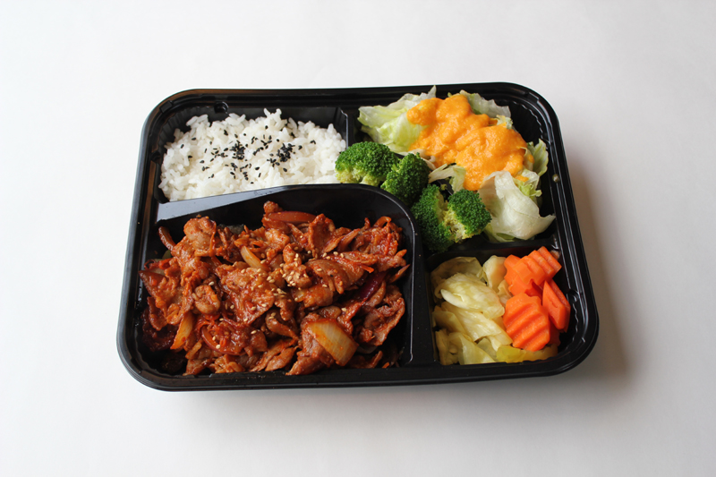 Order 14. Spicy Pork Box food online from Emily Grill store, Culver City on bringmethat.com