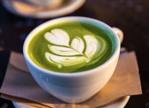 Order Matcha Green Tea Latte food online from Java Johns store, Nevada City on bringmethat.com