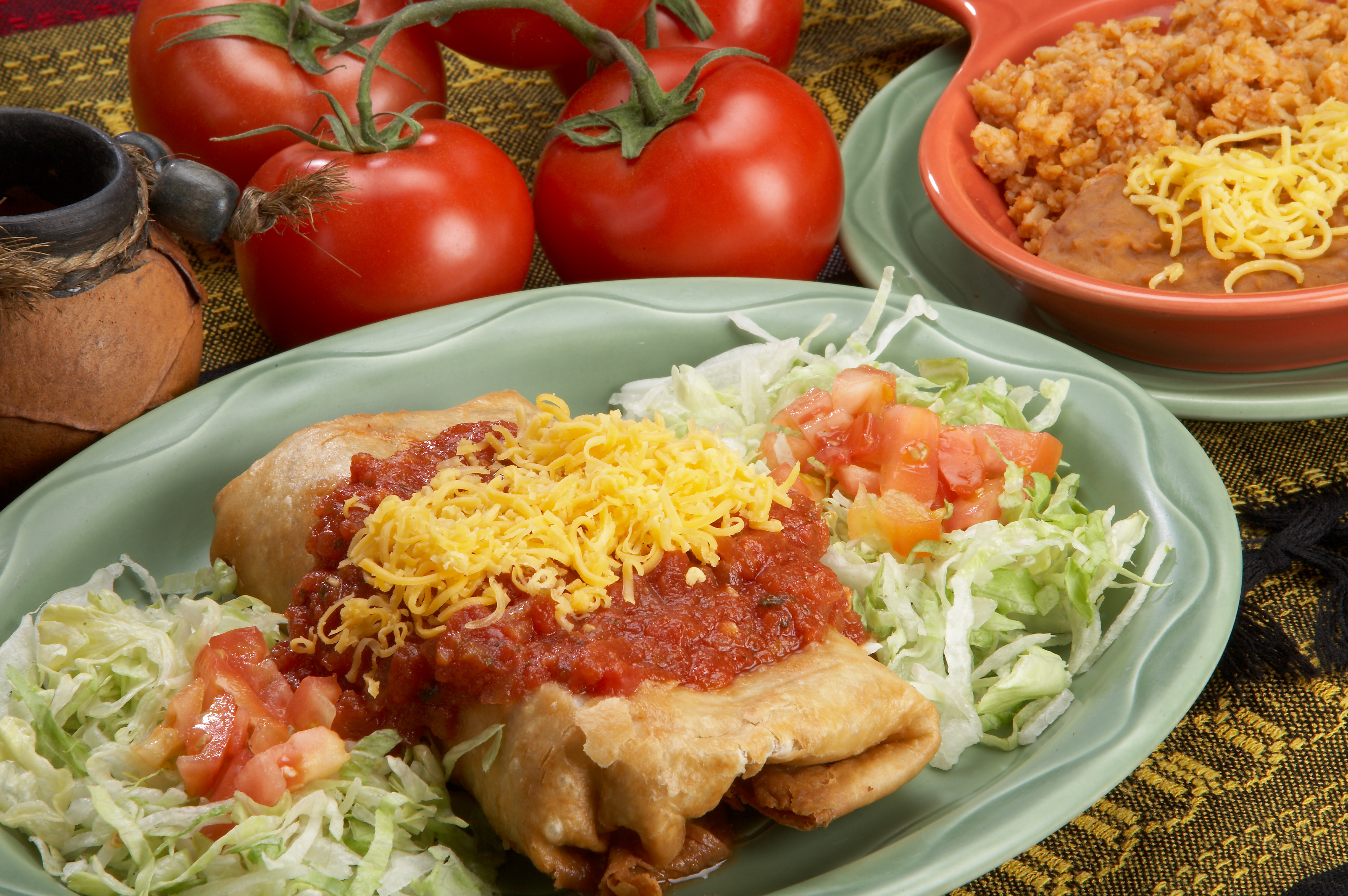 Order Chimichanga food online from Rudy's Tacos - 11th St. store, Davenport on bringmethat.com