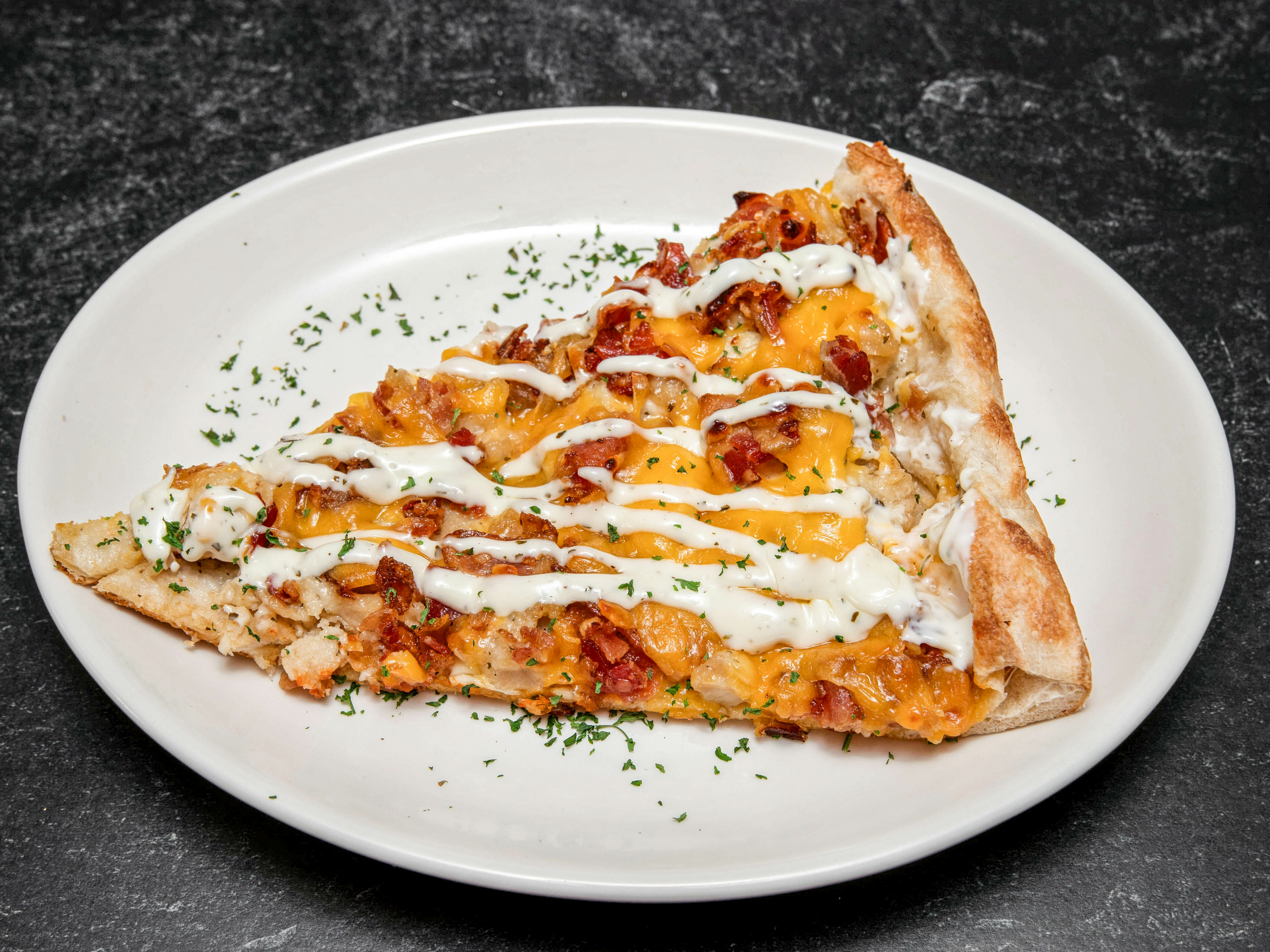 Order Chicken Bacon Ranch Pizza food online from Vito Pizzeria store, Westbury on bringmethat.com