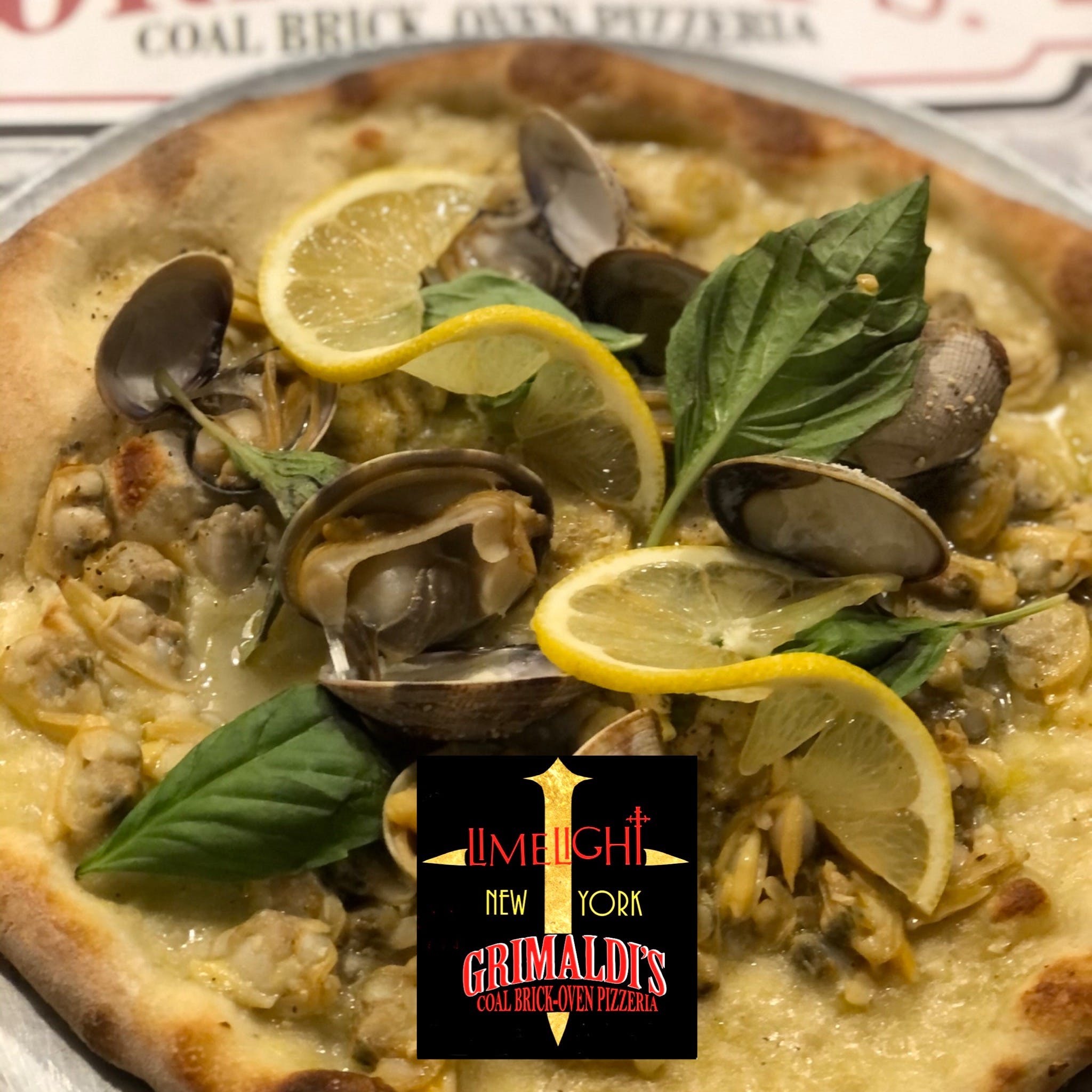 Order The Clams Casino Pizza - Small food online from 125th Pizza Of Harlem store, Harlem on bringmethat.com