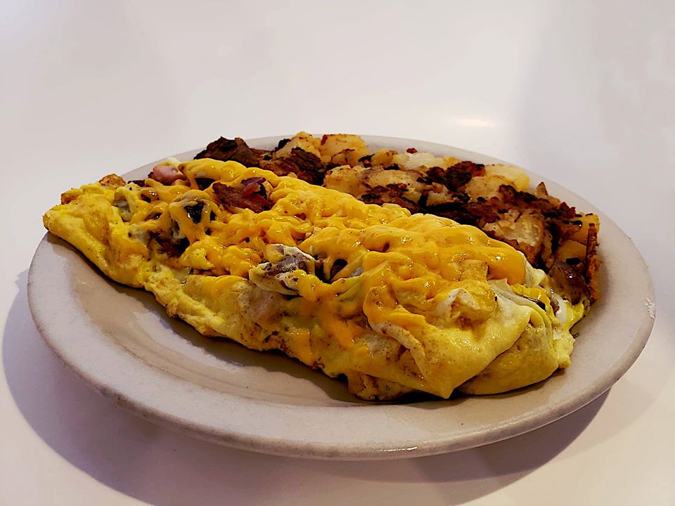 Order Ryan’s All Meat Omelette food online from Egg Connection store, Tucson on bringmethat.com