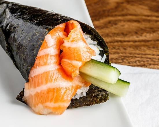 Order Salmon Hand Roll food online from Riptide Poke store, Tempe on bringmethat.com