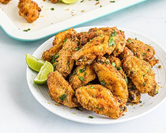 Order Lemon Pepper Wing Combo food online from Firebelly Wings store, Fairburn on bringmethat.com