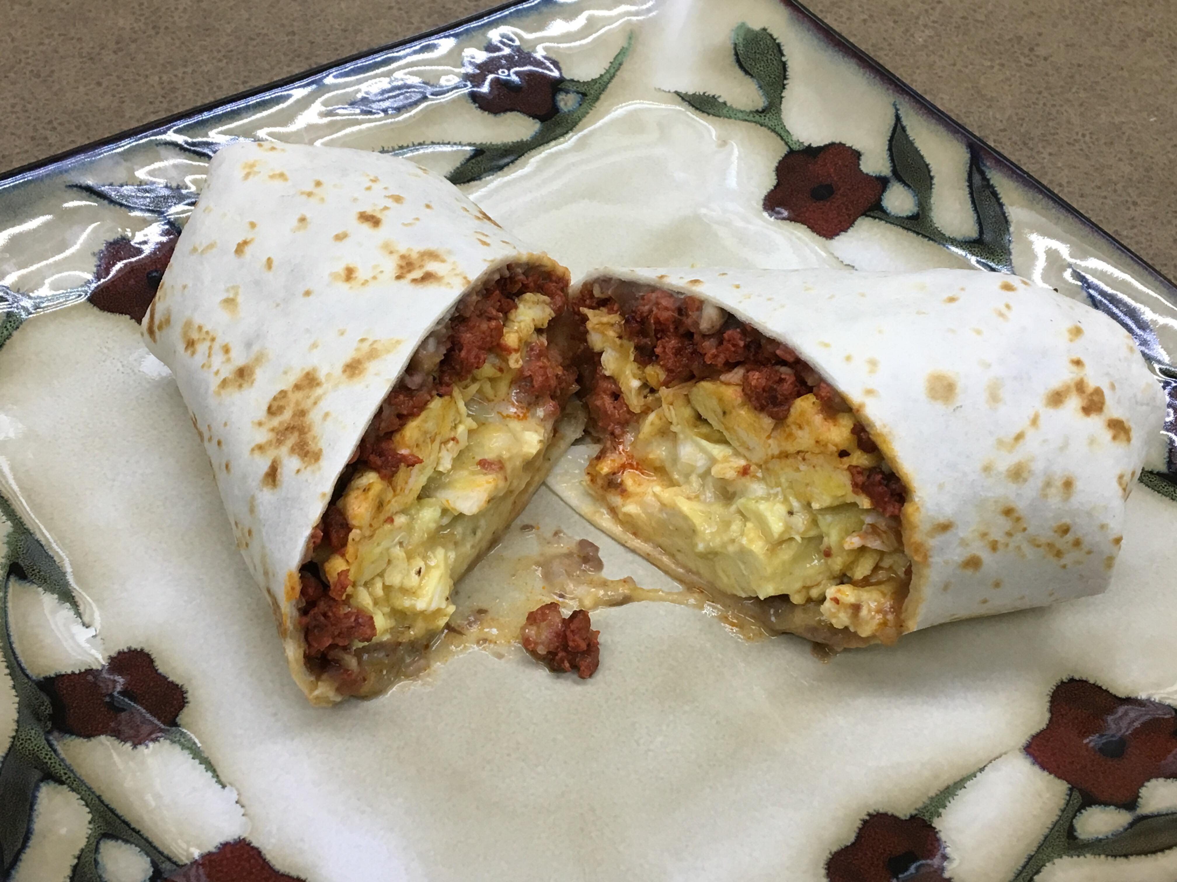 Order Breakfast  Burrito food online from Mama Lencha 2 store, Tulsa on bringmethat.com