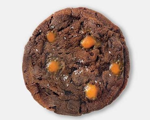 Order Double Chocolate Caramel Cookie food online from Caribou Coffee store, Edina on bringmethat.com