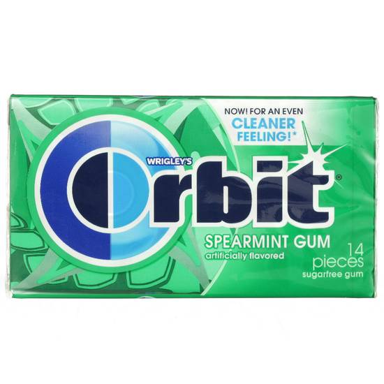 Order Orbit Gum - Spearmint food online from IV Deli Mart store, Goleta on bringmethat.com