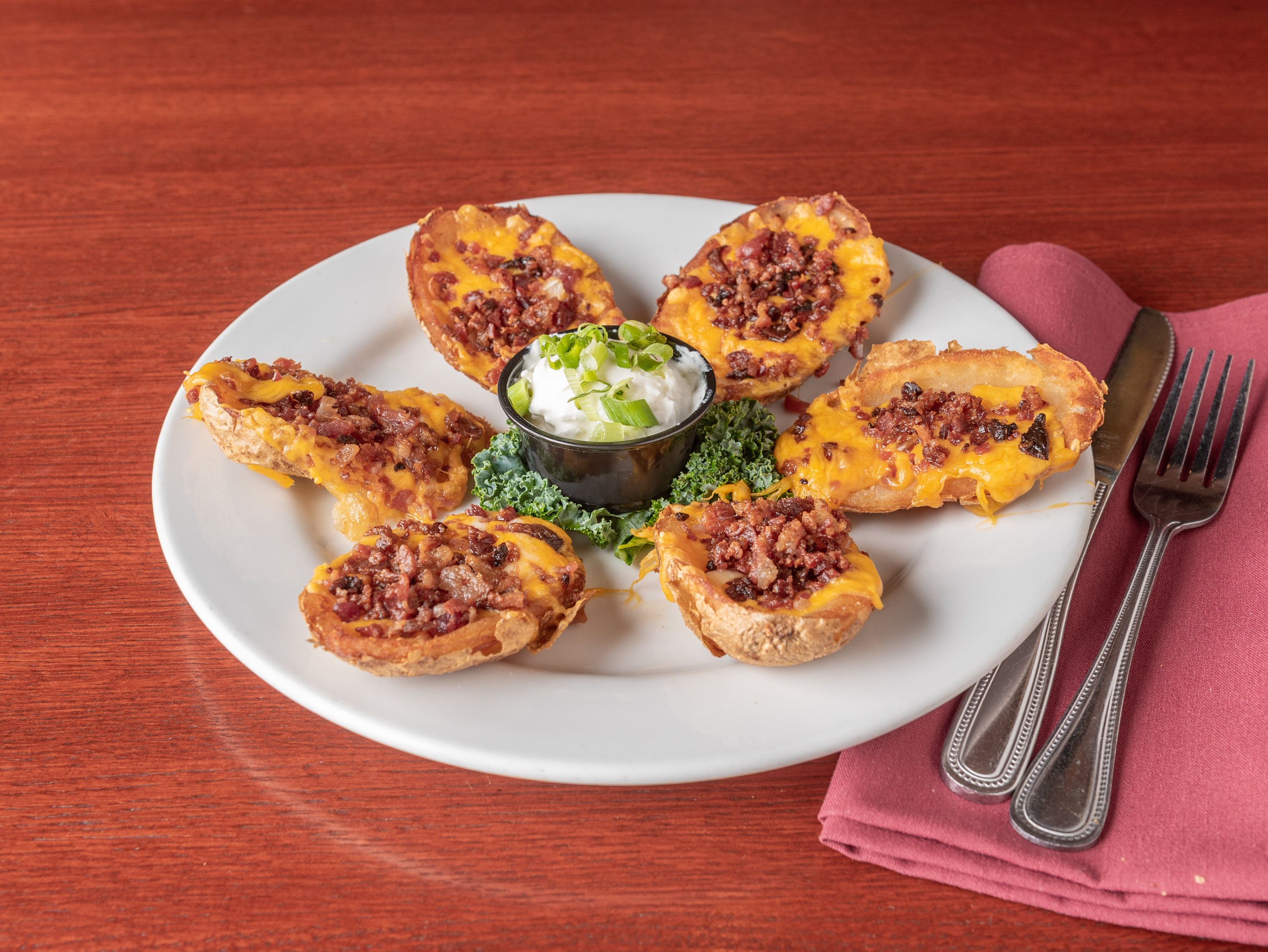 Order Potato Skins food online from Anyway Pub store, Oakbrook Terrace on bringmethat.com