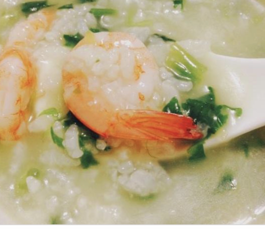 Order Shrimp Rice Soup food online from You & Mee Noodle House store, Boulder on bringmethat.com