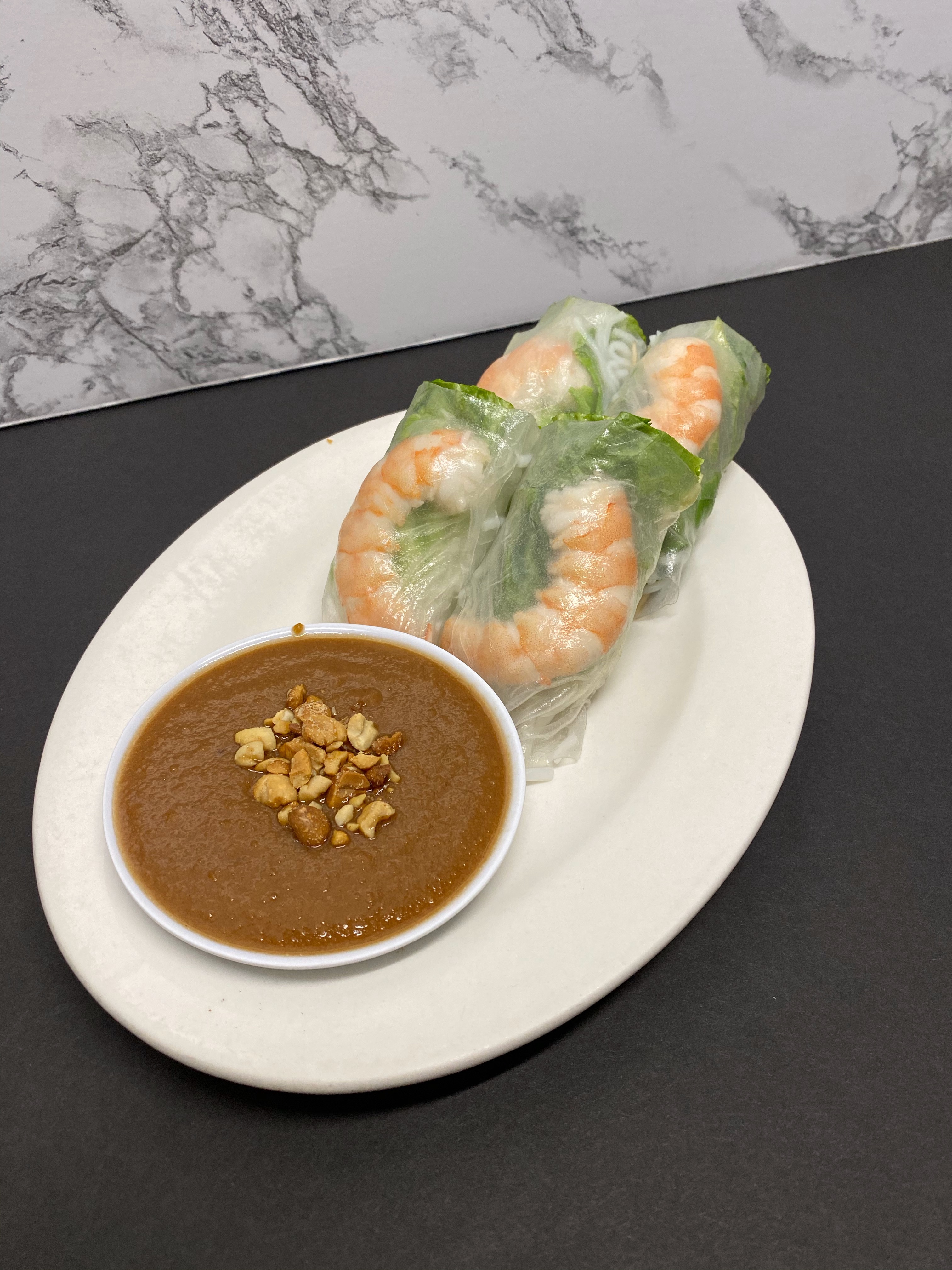 Order Shrimp Spring Rolls food online from Pho Thien Vietnamese Kitchen store, Naperville on bringmethat.com
