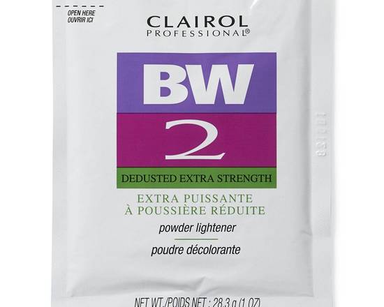 Order Clairol BW2 Dedusted Extra Strength Powder Lightener 1 oz Packette food online from iDa Beauty Supply Store store, Middletown on bringmethat.com