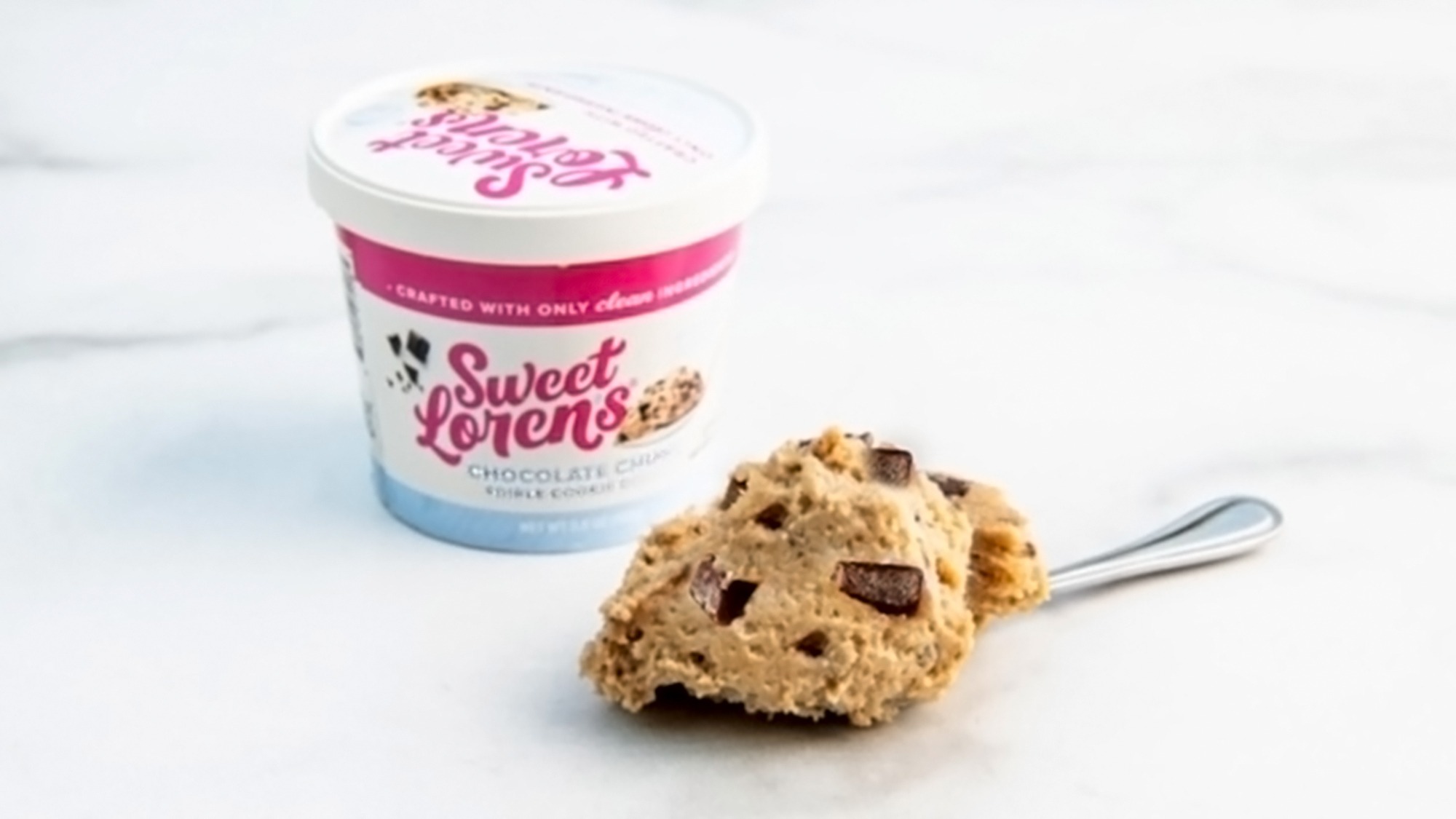Order Sweet Loren's Chocolate Chunk Edible Cookie Dough food online from $5 Salad Co. store, Chicago on bringmethat.com