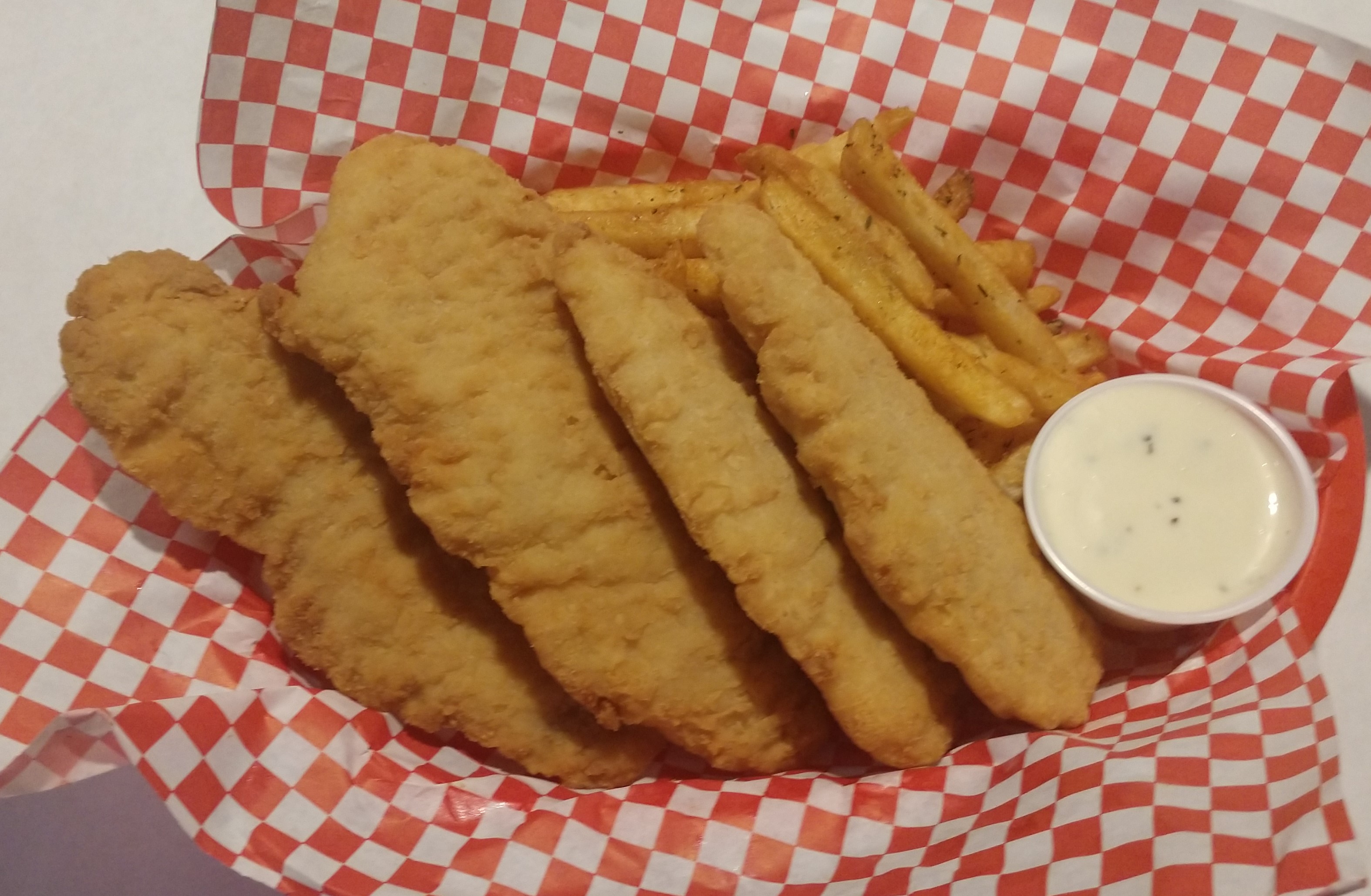 Order Chicken Tenders Basket food online from Angry Crab Shack store, Yuma on bringmethat.com