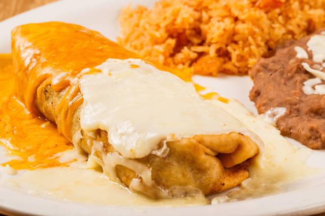 Order Chimichanga Norteña food online from Los Tres Amigos Mexican Restaurant store, Slidell on bringmethat.com