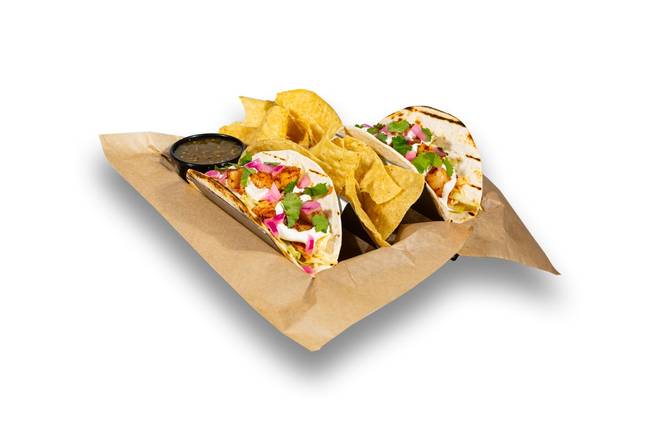 Order Shrimp Fiesta Tacos food online from The Greene Turtle store, Dover on bringmethat.com
