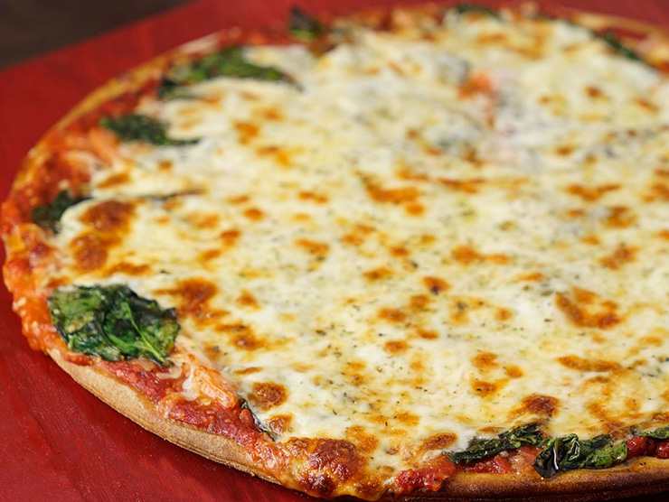 Order Spinach Classic Thin Crust and Double Dough food online from Rosati Pizzeria store, Pekin on bringmethat.com