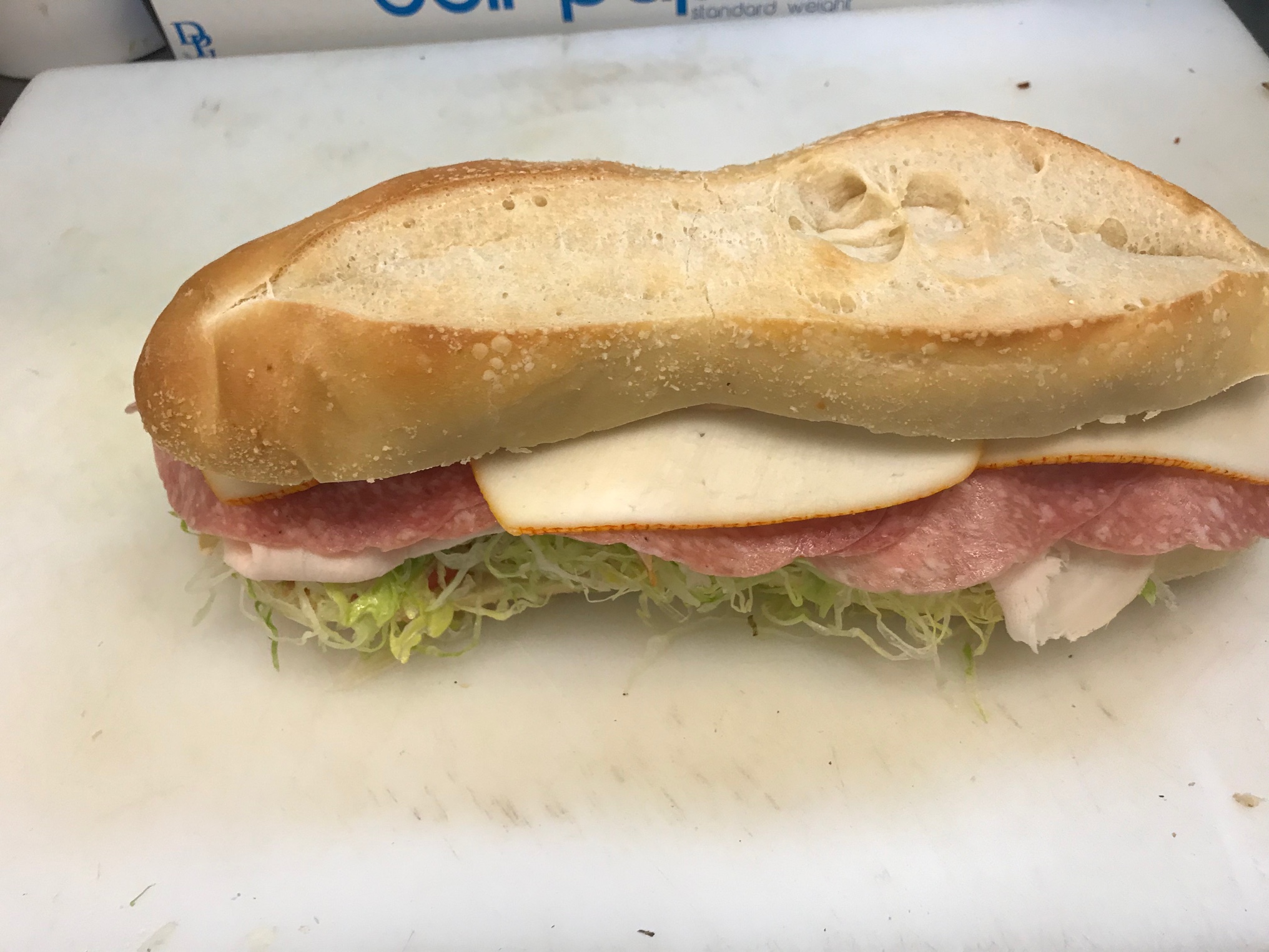 Order 18. Mike Special Hoagie food online from Christopher Deli & Caterers store, Mount Holly on bringmethat.com