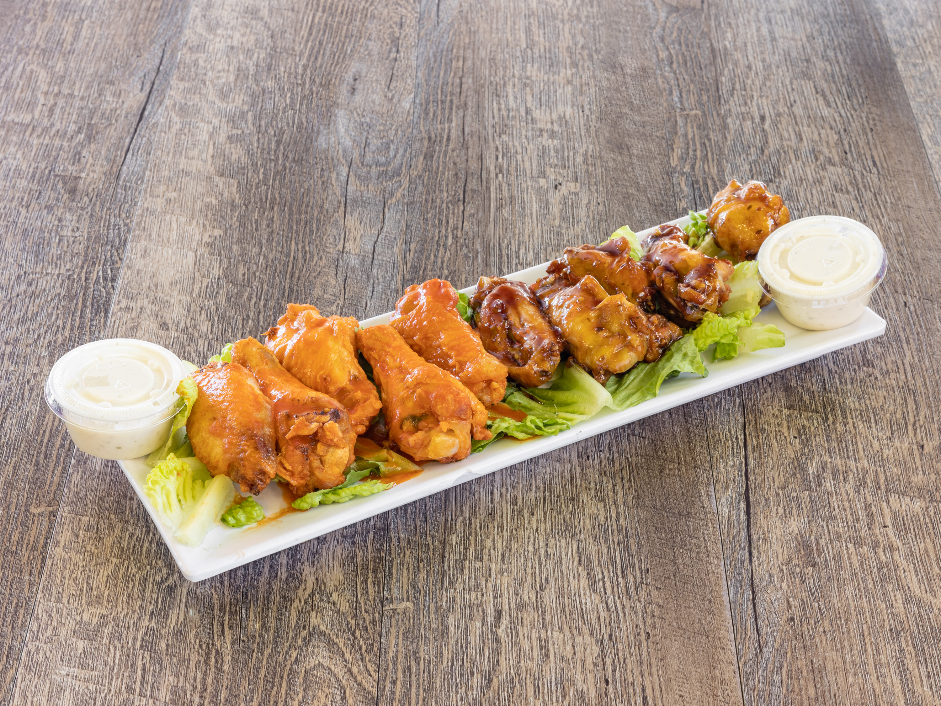 Order 8 Wings Combo food online from The Faktory store, San Antonio on bringmethat.com