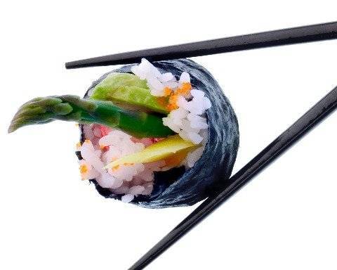 Order Asparagus Roll food online from Oishii Mika Sushi store, Portland on bringmethat.com