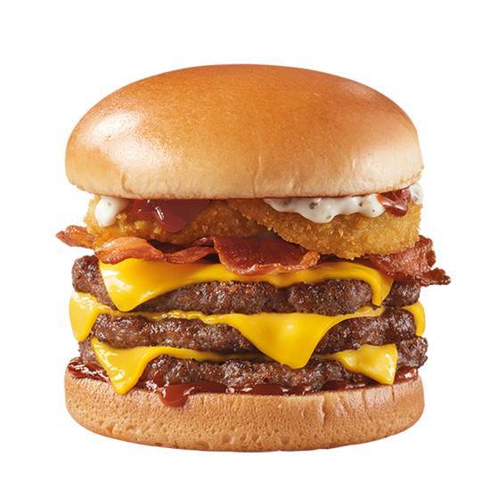 Order Loaded A.1.® 1/2lb* Triple food online from Dairy Queen store, Enola on bringmethat.com