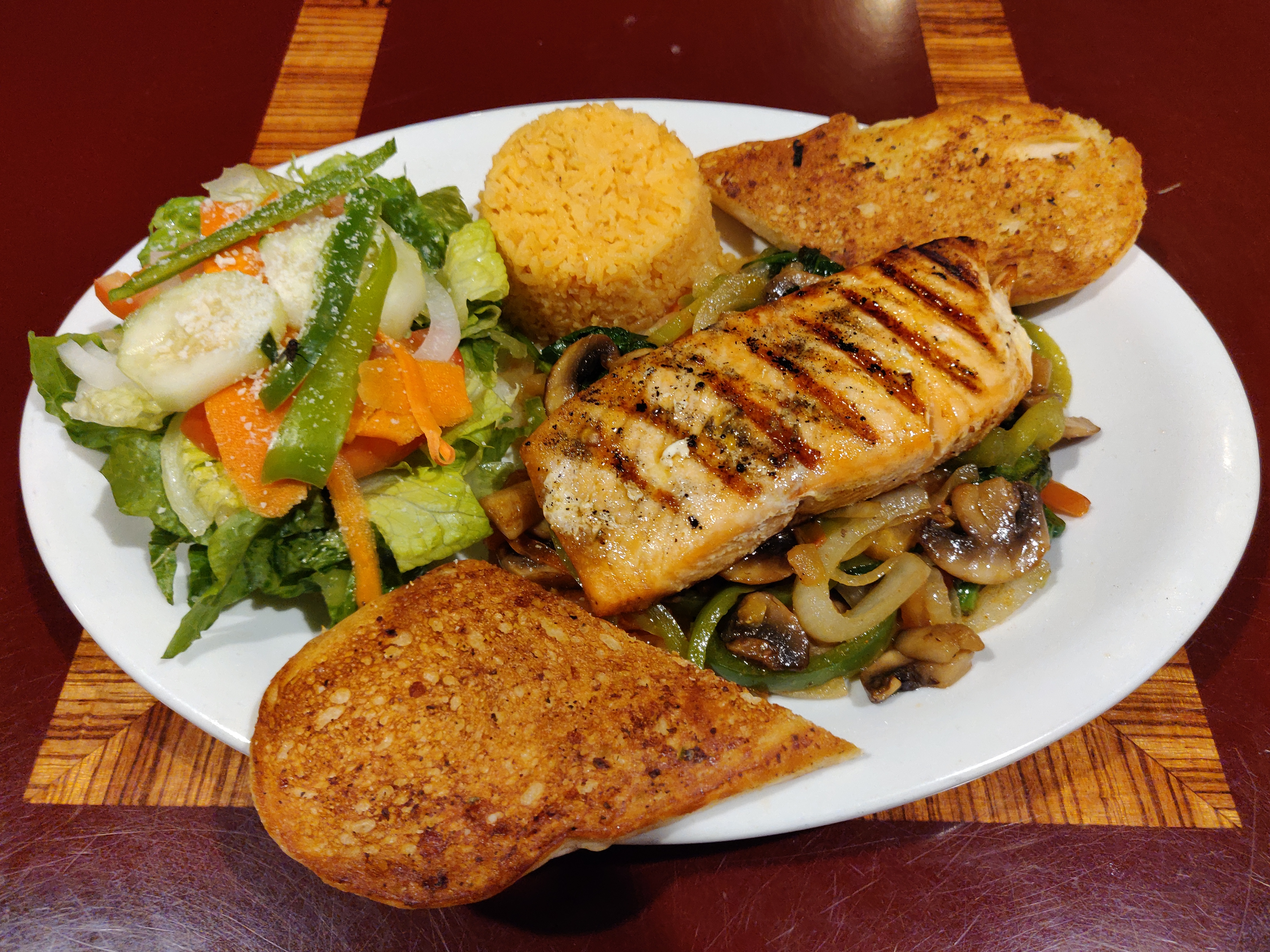 Order Salmon Vegetariano food online from Taqueria El Ranchito store, Chicago on bringmethat.com